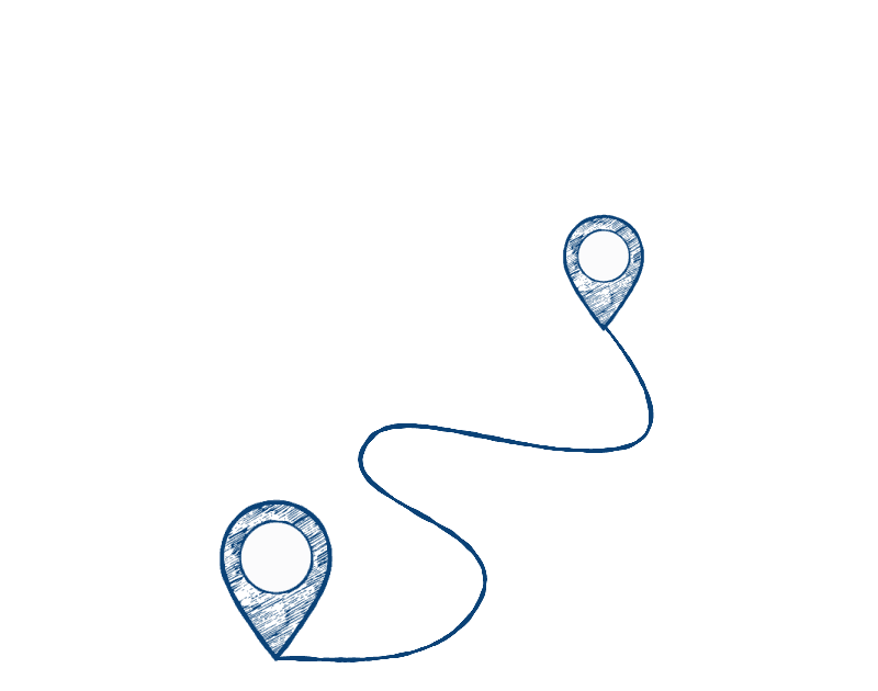 path between two map points